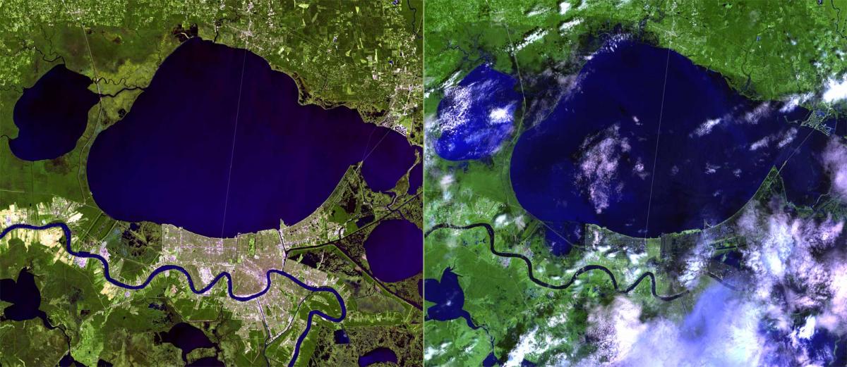 Hi-Res photo of the metro area before and after. Hi-Res photo of the metro area before and after.