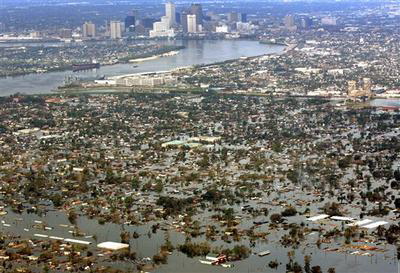 Areal View of New Orleans