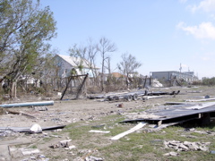 Shell Beach Boat Sheds.
