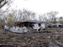 House, Boat, Truck