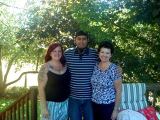 Amber, Alex, and Amber's mom